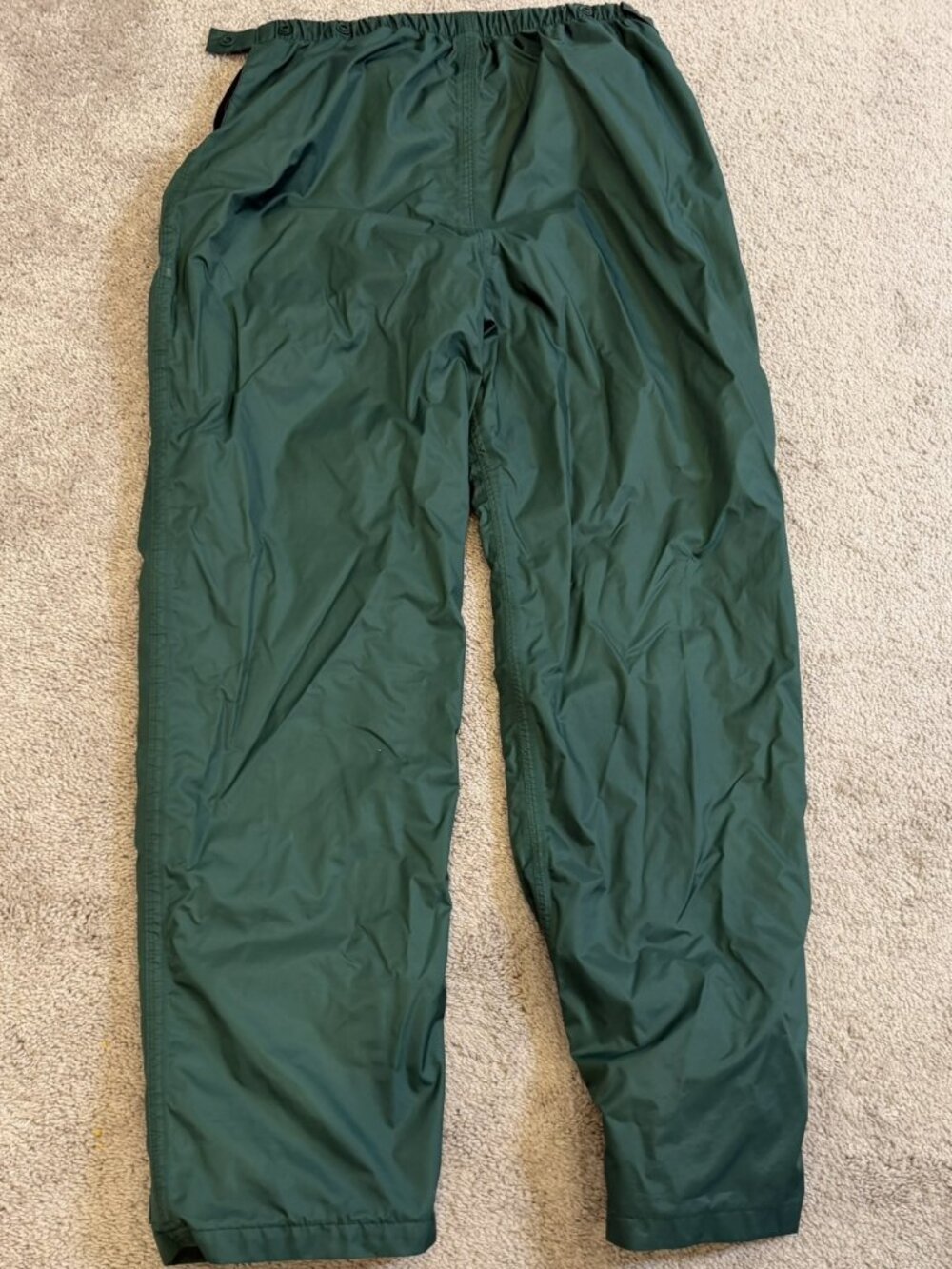 WearGuard Waterproof Nylon Work Pants Green Size M - Picture 2 of 11